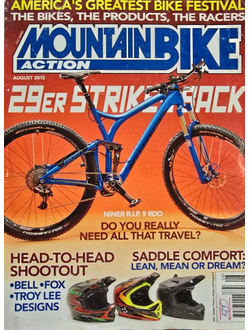 Mountain Bike Action Magazine August 2013 Иностранные спортивные журналы в Москве, Intpressshop