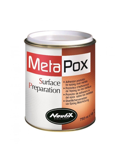 Адгезионный грунт nautix Metapox, ДЛЯ АЛЮМИНИЯ, СТАЛИ, ЦИНКА ВЫШЕ И НИЖЕ ВАТЕРЛИНИИ полупрозрачный 0,75л