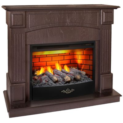 Электрокамин Carolina DN с очагом 3D FireStar 25.5