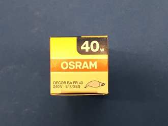 Галогенная лампа  Osram Decor BA FR40 40w Е14