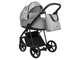 Коляска 3в1 Roan Sol Flowers Gray/Black (руч.Черная)