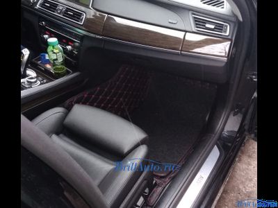 3D коврики в салон BMW 7 серия из экокожи
