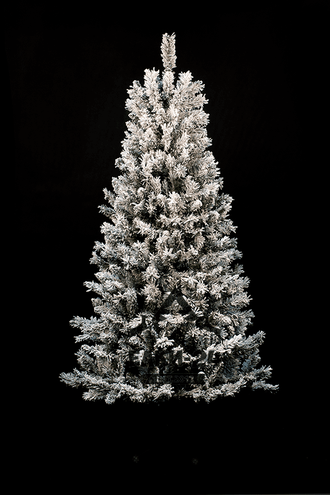 Искусственная елка Сибирская светодиодная 180 см заснеженная