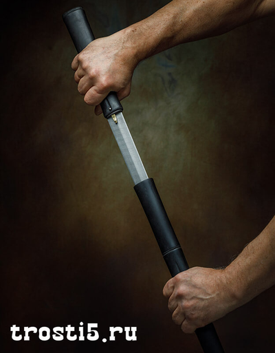 Трость "Катана + под Бамбук" с клинком 60 см!