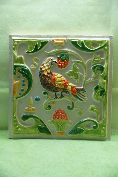 Весеннее равноденствие (фасадный изразец)