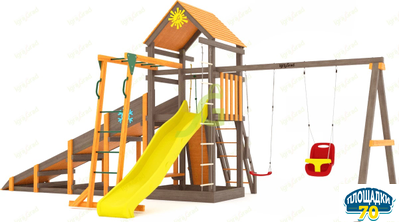 Всесезонная площадка IgraGrad С Gride с рукоходом SF2