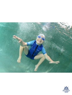 Гидрокостюм Лайкра Cressi детский CAICOS синий 1-2 года р.S