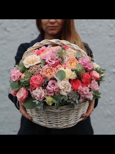 Букет &quot;Корзина Летний эксклюзив&quot;