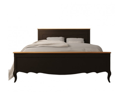 Дизайнерская кровать "Leontina Black"