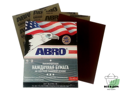 Бумага наждачная на тканевой основе №320 (ABRO)