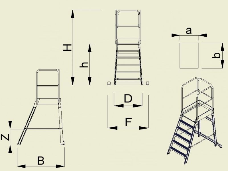Мостик односторонный