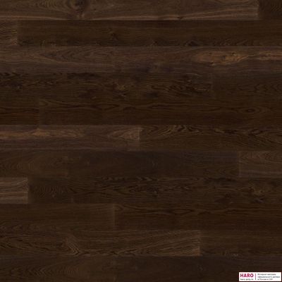 Декор паркетной доски Haro Дуб Африканский 1-пол, лак 524777 фронт