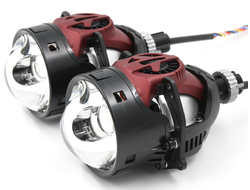 Билед модули Aozoom A30 2025 3.0 дюйма, 5500K, 4 чипа, 12V, 54W/79W, крепление 3R и съемное гаечное (комплект, 2шт)