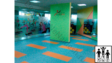 Модульная плитка ПВХ