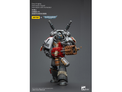 Интерцептор Серых Рыцарей (Warhammer 40k) - КОЛЛЕКЦИОННАЯ ФИГУРКА 1/18 Grey Knights Interceptor with Incinerator (JT8971) - JOYTOY