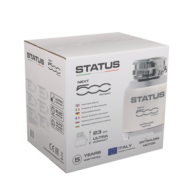 Сверхкомпактный измельчитель пищевых отходов STATUS  NEXT 500 Compact