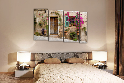 Модульная картина "Прогулка по Провансу"