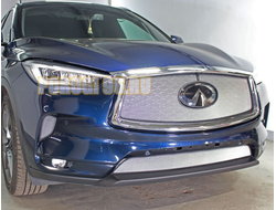 Защита радиатора Infiniti QX50 2021- chrome низ