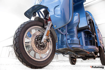 Грузовой электротрицикл Rutrike Гермес Pro 1500 72V1500W