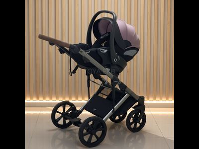 Детская коляска 3 в 1 Luxmom 710 Фиолетовый