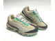 Nike Air Max 95 Серые с бирюзовым (36-40) Арт. 002F-A