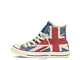 Конверсы All Star Distressed Union Jack с британским флагом женские