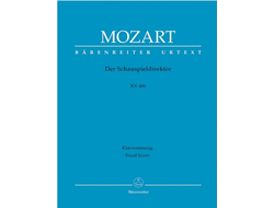 Mozart. Der Schauspieldirektor KV486 Klavierauszug (dt)