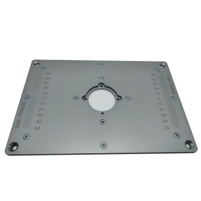 Пластина под Makita RT0700cx для установки фрезера в стол 170*250 мм. с гравировкой линеек