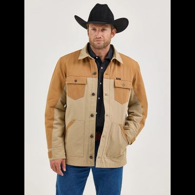 Куртка Wrangler® Mixed Canvas Chore Jacket