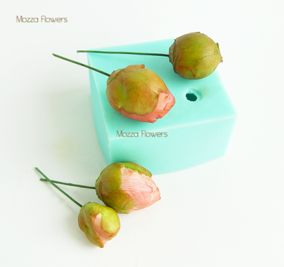 Силиконовый молд "Бутоны пиона"