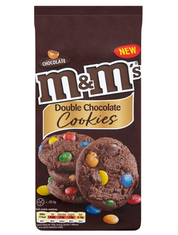 Печенье M&M's  Дабл Чоколейт кукис 180гр
