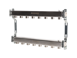 Коллекторная группа ROMMER для радиаторной разводки (8 контуров)