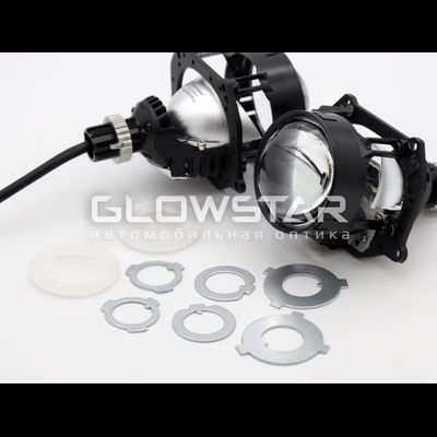 Билед модули Aozoom A3 Max 2025 2.5 дюйма, 5500К, 12V, 49W/57W, крепление 3R и съемное гаечное