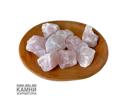 Розовый кварц дикие коллекционные средние камни 25-50 мм, цена за штуку