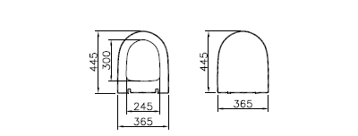 Сиденье с микролифтом VitrA Sento, цвет белый,  130-003-009