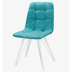 Стул Прайд 1 ткань велюр Velluto 44, каркас Белый