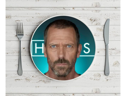 Тарелка Доктор Хаус №17