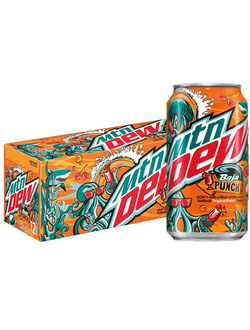 Газированный напиток Mountain Dew Baja Punch 355мл