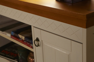 ТВ-Тумба Дания из массива сосны 129,5 х 40 х 54 см