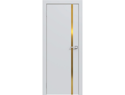 Дверь Межкомнатная - ЭМАЛЬ LINE 02 (Грей)