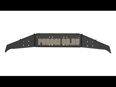 Передний силовой бампер серии Трофи на ВАЗ 2121, 2131 (Lada 4х4) 1977- (02.230.01)