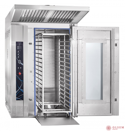 Ротационный пекарский шкаф Abat РПШ-16-2/1М + ТШГ-16-2/1