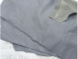 Кожа натуральная (овчина) А4 цвет серый