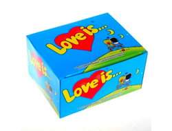 Жвачка Love Is со вкусом банана и клубники