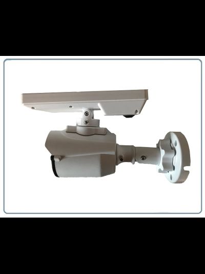 Муляж уличной видеокамеры + светильник. Встроенный аккумулятор + солнечная батарея.