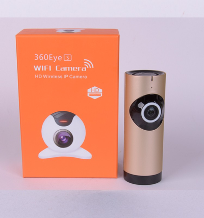 Видеоняня /WiFi IP видеокамера панорамная 180*110*  с DVR (fishG), HD