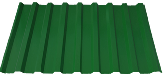Профнастил С-20, светло-зеленый (0.55мм)