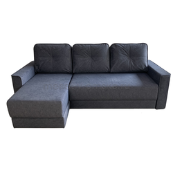 ДВ046 Диван Леон с оттоманкой (выкатной). Размер: 2340*900*1500/1070. Спальная зона: 1460*2000