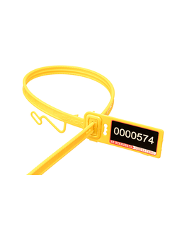 Пломба пластиковая, мешковая, 350 мм.