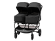 Коляска 2в1 для двойни Sweet Baby Donna 2025 Black